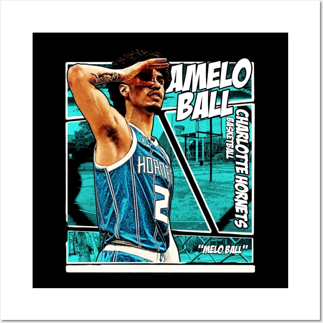 Lamelo Ball // Classic Comics 90s Wall Art by Bootlegheavens